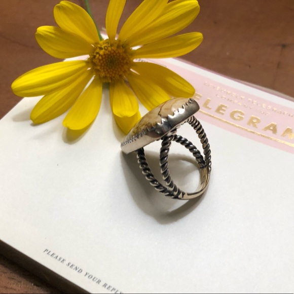 Sterling Silver South Western Jasper Ring🌻 - Picture 6 of 6
